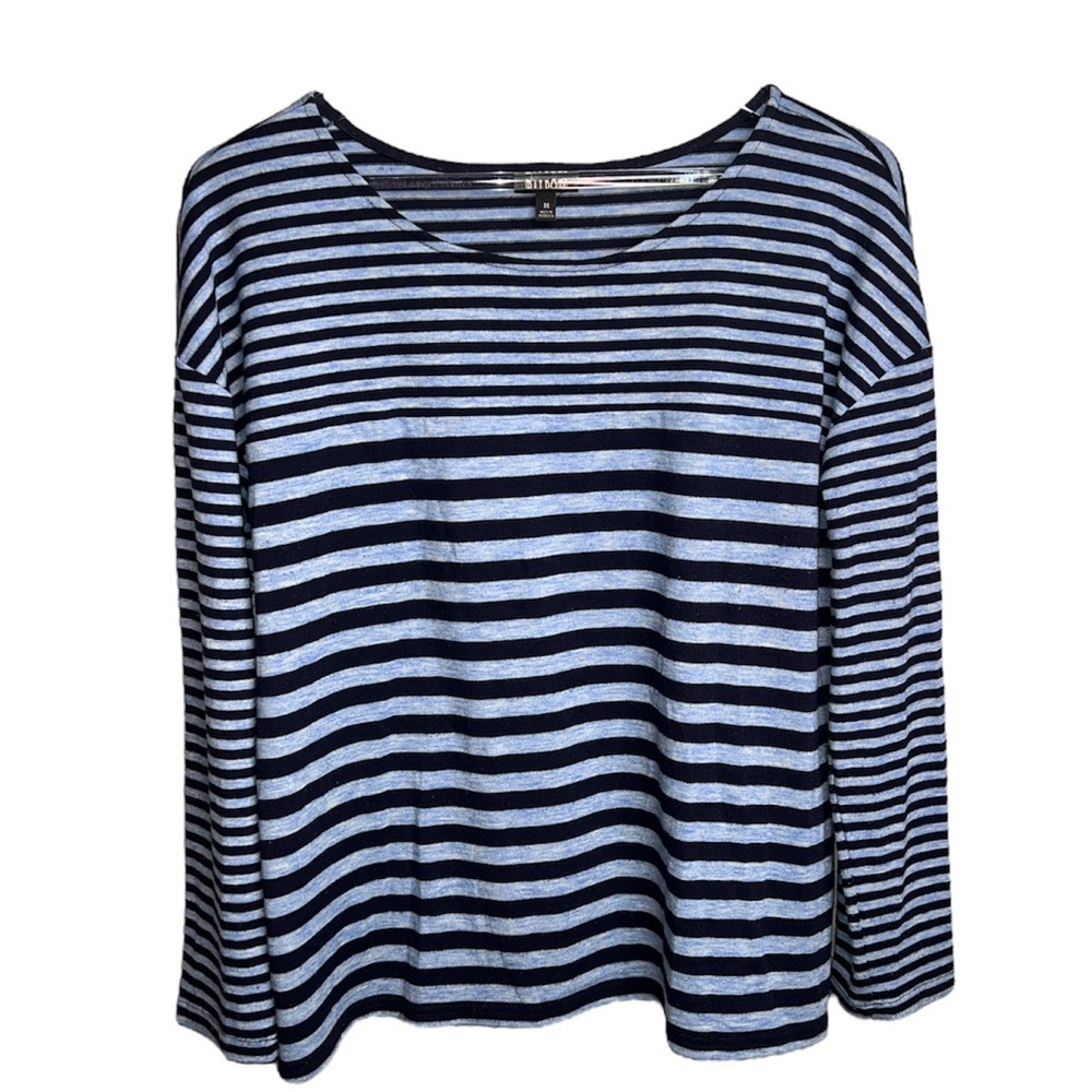 Talbots Women’s Long Sleeve Striped Top